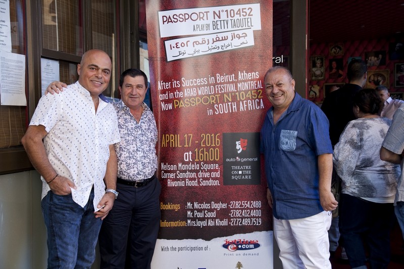 The Lebanese Embassy in South Africa hosts Betty Taoutel’s play Passport N 10452